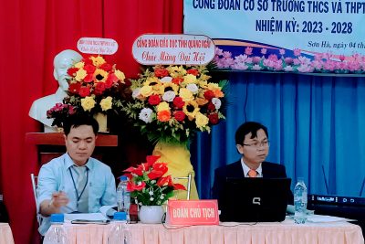 Đại hội Công Đoàn nhiệm kỳ 2023-2028